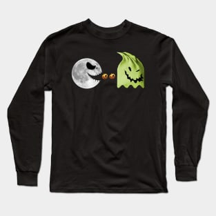 Jack and Oogie PacMan Long Sleeve T-Shirt